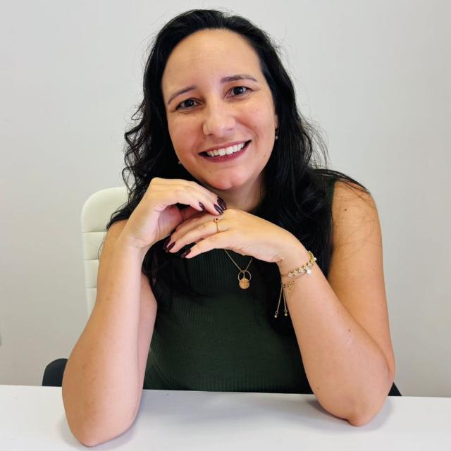 Retrato de Kelly Silva, psicóloga clínica