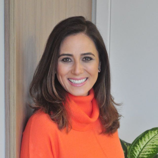 Retrato de Juliane Gequelin, psicóloga clínica